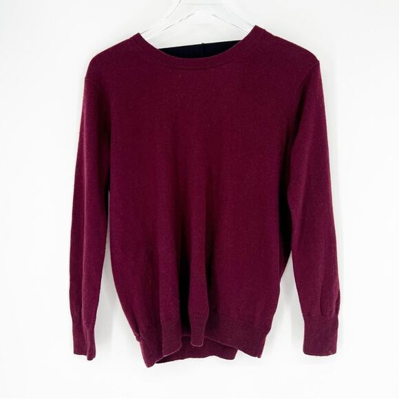 Sandro V-Back Wool Blend Sweater 1 (S) - Picture 2 of 5